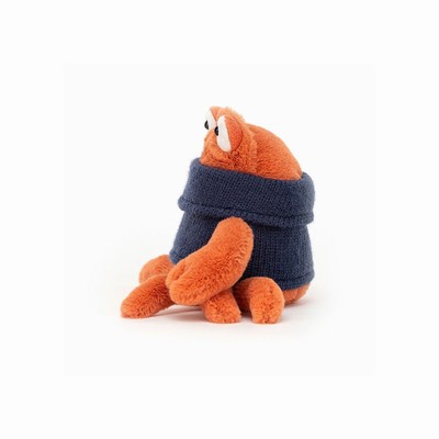 Jellycat Cozy Crew Crab UK | 65729LFOT